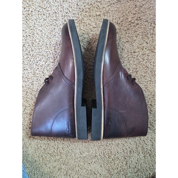 NEW Clarks Originals Desert Men\'s Boot Sz. 12 Burgundy Leather Chukka Crepe Sole main image 14